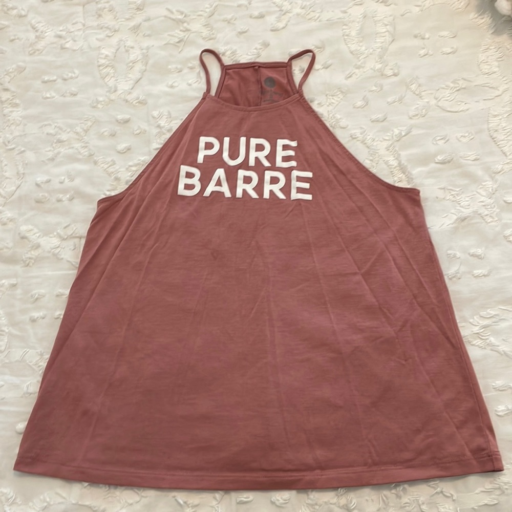 Pure Barre Size Small Mauve Tank